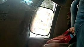 nri girl masturbates for boyfriend in car