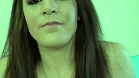 solo tgirl explores personal fetish