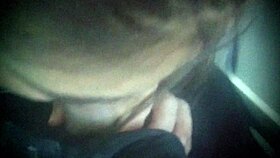 Almost caught flashing boobs on bus