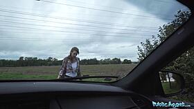 public agent swedish hitchhiker is a fantastic outdoor fuck