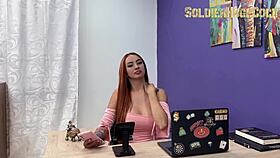 andrea castro asks for quick session before filming