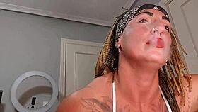 Smoking while enjoying intense pleasure with a partner