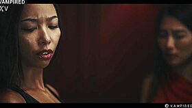 Black vampire lesbian lia lin preys on 18 year old asian girl bunny brownie