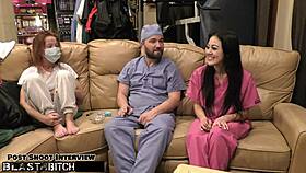 blaire celeste gets blasted with a jizzcasso