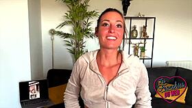 pam blonde loves double penetration with two men