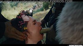 maddie wren gets monster fucked in hentai threesome