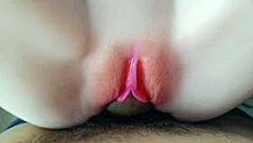 sexy wet pussy close up view