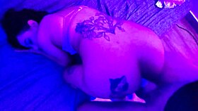 cute alt teen fucks lucky guy and ends with mouth filled with cum