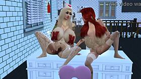 Sims 4 porn horny nurse bella fucks her pacient mila