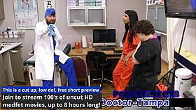 dr tampa tickles selena sativa as his human guinea pig