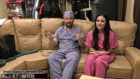 blaire celeste gets blasted with a jizzcasso