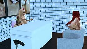 Sims 4 porn horny nurse bella fucks her pacient mila