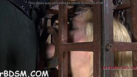 Hardcore Toy Gratifying For Bound Babe
