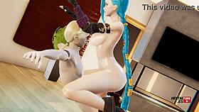 lol hentai jinx rides a dick