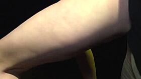 busty blonde milf strips sucks and fucks in the club