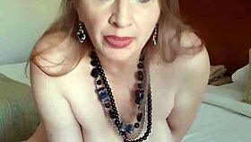 Busty gilf love to masturbate with toys