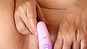 Busty gilf love to masturbate with toys