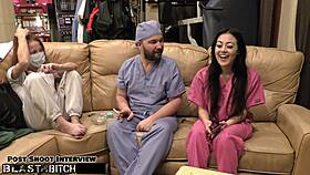 blaire celeste gets blasted with a jizzcasso