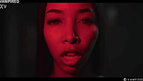 Black vampire lesbian lia lin preys on 18 year old asian girl bunny brownie