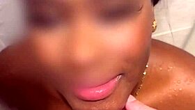 Black girl drinks piss uncensored in full video