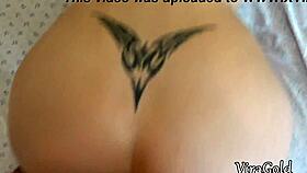 Fucking the tight ass of my ex and finish inside