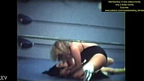 mixed wrestling fun turns intense fast
