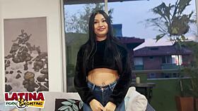 mia teen 18+ cant believe is is taking such a big white dick from porn producer in her first casting