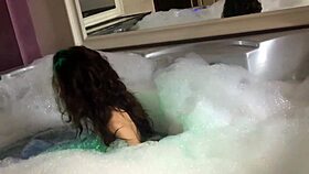 Pretty skinny teen bathing - more at chatgmasturbate com