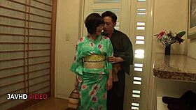Hardcore japanese housewife indulges in passionate cosplay fuck fest blowjob
