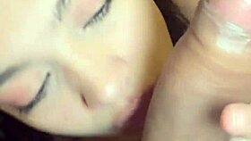Sexy Babe Sucks Under My Hard Cock