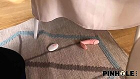 pinhole xxx we played anal game in fitting room
