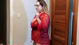 blonde mature caught me and took over