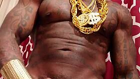 big black hairy cock strokes for you