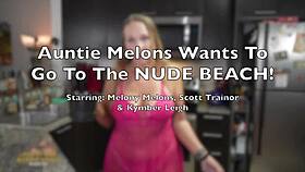 melony melons wants to go to the nude beach with friends