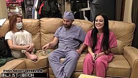 blaire celeste gets blasted with a jizzcasso