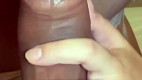 Sexy Babe Sucks Under My Hard Cock