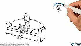 waveside entertainment model on webcam