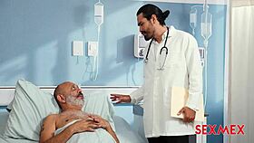 doctor attends the hot wife sharon piel at hospital
