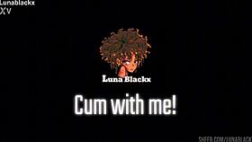 two big black dicks visit me at home and fuck me really hard - luna blackx