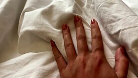 pregnant wife wakes husband with deep blowjob and hot sex