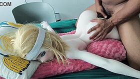 Prone Bone Fun With Sex Doll