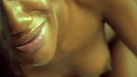 Ashley aleigh allures bbc in white lingerie