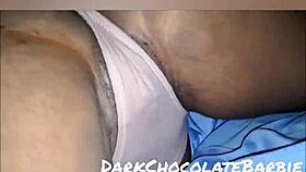 darkchocolatebarbie shakes her big ass in lingerie