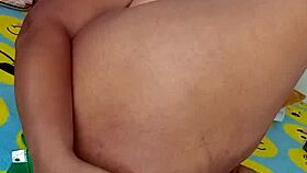 Colombian bbw masturbates ass then squirts on face