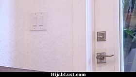 Trainer stretches and fucks shy arab girl