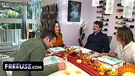 Free use thanksgiving with big tits milf