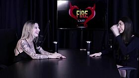 mel khalifa and baby fire interview fun