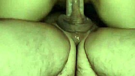 latina mounts a big cock