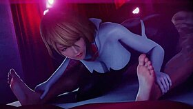 Want spider gwen bent for bed anal now