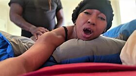 No mercy pounding my asshole and pussy hard